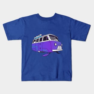 Retrofuturistic car Kids T-Shirt